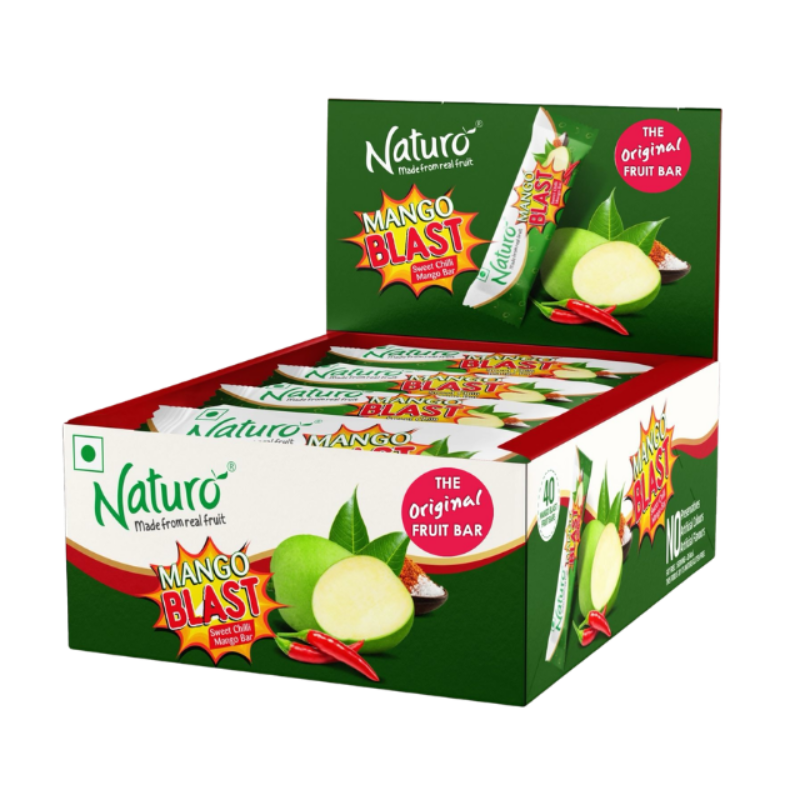 Mango Blast Fruit Bars (Pack of 40)