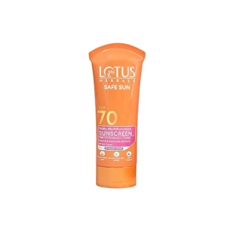 Lotus Herbals SAFESUN Daily Multi-function Sunblock SPF 70 PA+