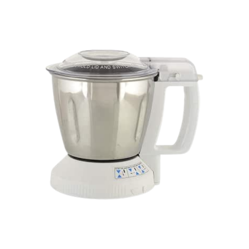 Panasonic 1100 ml Steel Mill Jar with Safety Lid Locking System MX-SM11 for Super Mixer Grinder Models of MX-AC210, MX-AC220, MX-AC250,MX-AC300,MX-AC310,MX-AC350,MX-AC400,MX-AC555 Only,Black Base