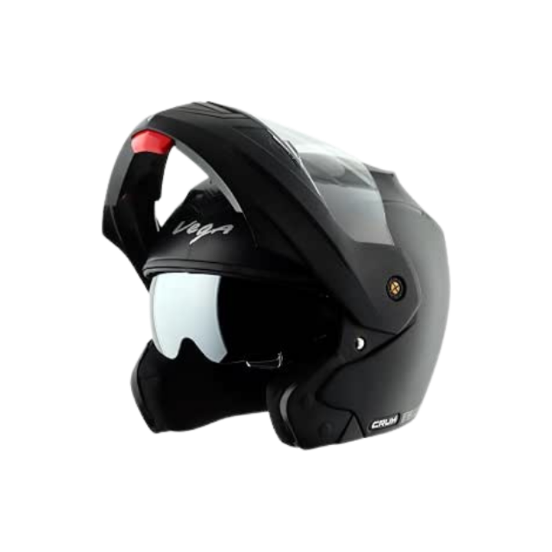 TVS XPOD Aerodynamic Helmet for Men-ISI DOT Certified, Ultrawide Visor, Quick Release Strap-Premium Bike Helmet with Enhanced Air Circulation