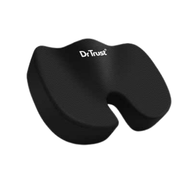 Dr Trust (USA Non-Slip Orthopedic Coccyx Seat Cushion for Tailbone & Sciatica Pain Relief Hip Support