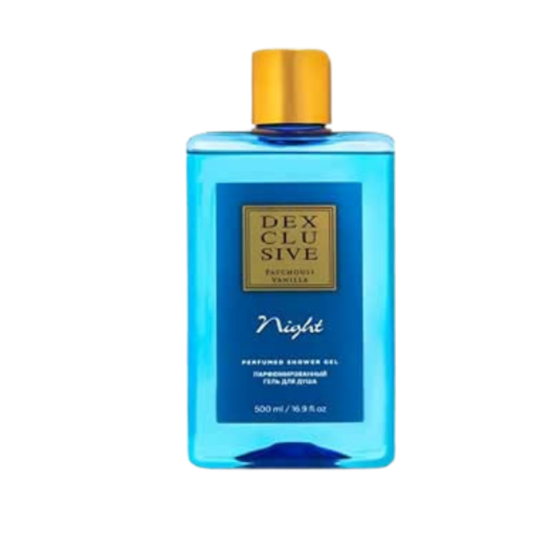 Dexclusive Night Patchouli & Vanillia Perfumed Shower Gel 500 ml
