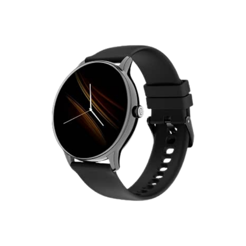 Noise Twist Go Round dial Smartwatch with BT Calling, 1.39" Display, Metal Build, 100+ Watch Faces, IP68, Activity Tracker, Oxymeter (SpO2), 24/7 Heart Rate Monitoring (Jet Black)