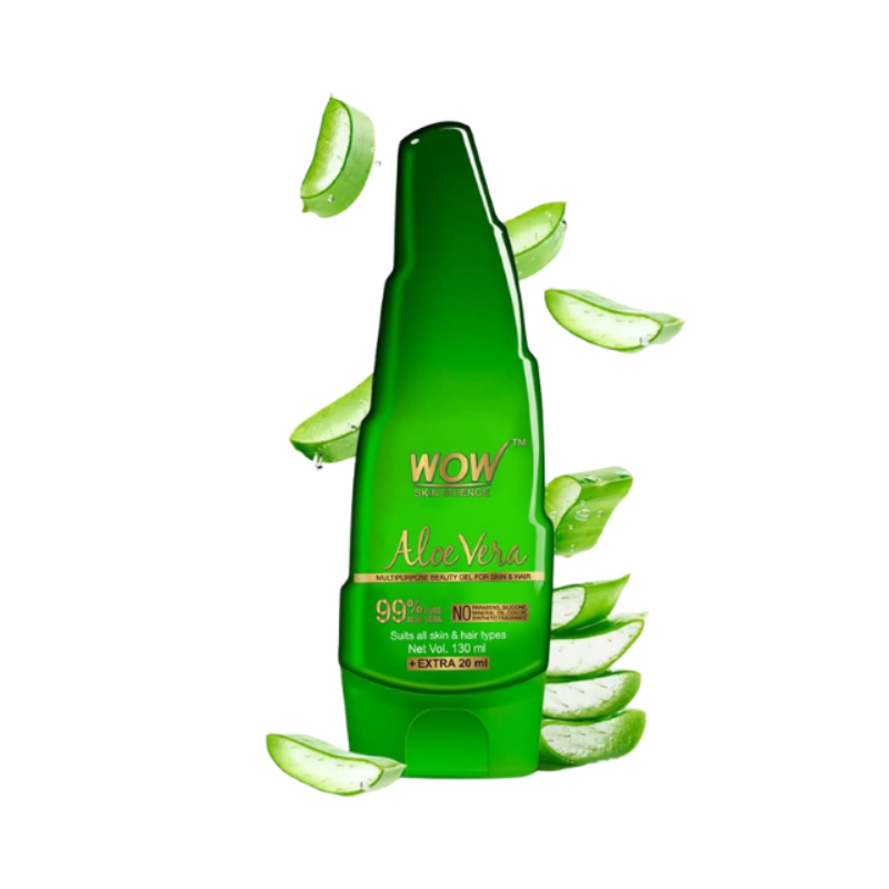 WOW Aloe Vera Multipurpose Softening Gel, 130 ml