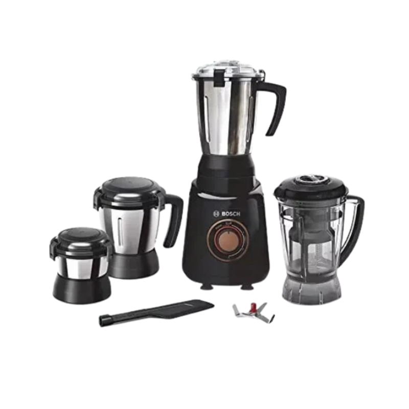 Bosch Mixer Grinder, MG2213C1KI TrueMixx, 500 W, Black 200 W Mixer Grinder (MG2213C1KI | 3 Jars | Black)