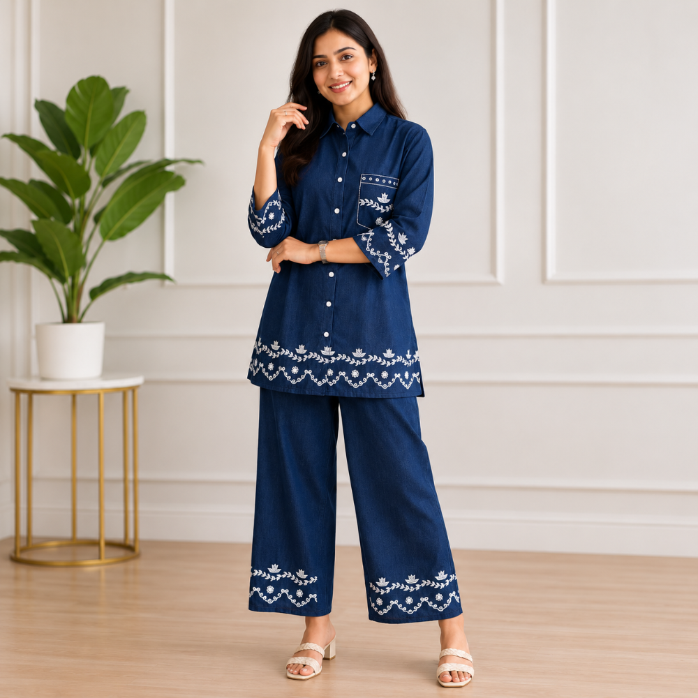 Denim Co-ord Set